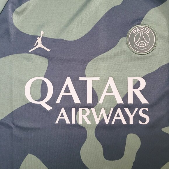 Nike Jordan Paris Saint-Germain PSG Pro Pre-Match Men Jersey Top - Large - Picture 6 of 12